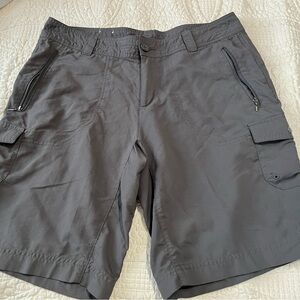 Stylish Columbia Charcoal Cargo Shorts for Women